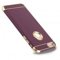 Zaščitna prevleka za Apple iPhone 6 Plus - zlato / bordo