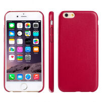 Ultra tanka mehka plastična prevleka za Apple iPhone 6 Plus - rdeče