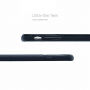 Eleganten ovitek z brušeno teksturo za Apple iPhone 8 Plus - črna
