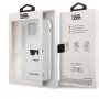 Karl Lagerfeld Choupette Head silikonski ovitek za iPhone 12 Pro Max - bela