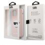 Karl Lagerfeld Choupette Head silikonski ovitek za iPhone 12 Pro Max - roza