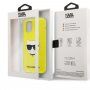 Karl Lagerfeld Choupette Head ovitek za iPhone 12 Pro Max - neonsko rumena