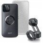 SP Connect Moto nosilec in ovitek za motorno kolo za iPhone 12 / 12 Pro - črna
