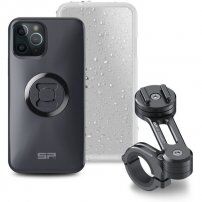 SP Connect Moto nosilec in ovitek za motorno kolo za iPhone 12 / 12 Pro - črna