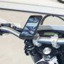SP Connect Moto nosilec in ovitek za motorno kolo za iPhone 12 / 12 Pro - črna