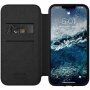 Nomad Rugged Folio usnjen flip ovitek z MagSafe za iPhone 12 Pro Max - črna