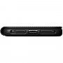 Nomad Rugged Folio usnjen flip ovitek z MagSafe za iPhone 12 Pro Max - črna