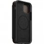 Nomad Rugged Folio usnjen flip ovitek z MagSafe za iPhone 12 / 12 Pro - rjava