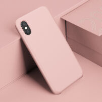 BASEUS zaščitni silikonski pokrov za Apple iPhone XS - roza