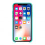 BASEUS zaščitni silikonski pokrov za Apple iPhone XS - turkizna