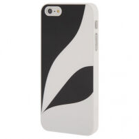 Zaščitni plastični pokrov za Apple iPhone 5 / 5S / SE (2016) - bela / črna