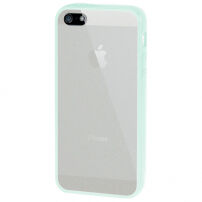 Ultra tanek pokrov z barvnim okvirjem za Apple iPhone 5 / 5S / SE (2016) - meta