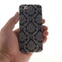 Zaščitna prevleka iz mehke plastike za Apple iPhone SE (2016) / 5 / 5S - vzorec damask