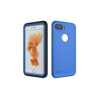 Vodotesna torba za potapljanje do globine 3m iPhone 8 Plus / 7 Plus - modro
