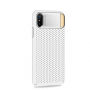 JOYROOM Cover s stojalom za Apple iPhone XS - bela