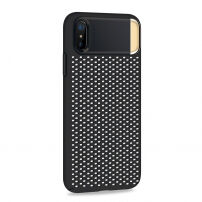 JOYROOM Cover s stojalom za Apple iPhone XS - črna