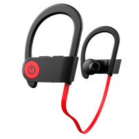 ROMIX športne brezžične Bluetooth slušalke za mikrofon Apple iPhone - rdeče