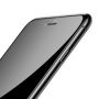 BASEUS zaščitno kaljeno 5D steklo za Apple iPhone 7/8 - 0,3 mm - črna
