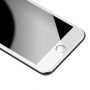 BASEUS zaščitno kaljeno 5D steklo za Apple iPhone 7/8 - 0,3 mm - bela
