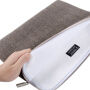 Torba za tweed ORICO za Apple MacBook Pro 13 "/ Air 13" - bež