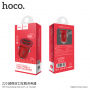HOCO avto polnilnik z dvema USB vhodoma za Apple iPhone / iPad / iPod - rdeče