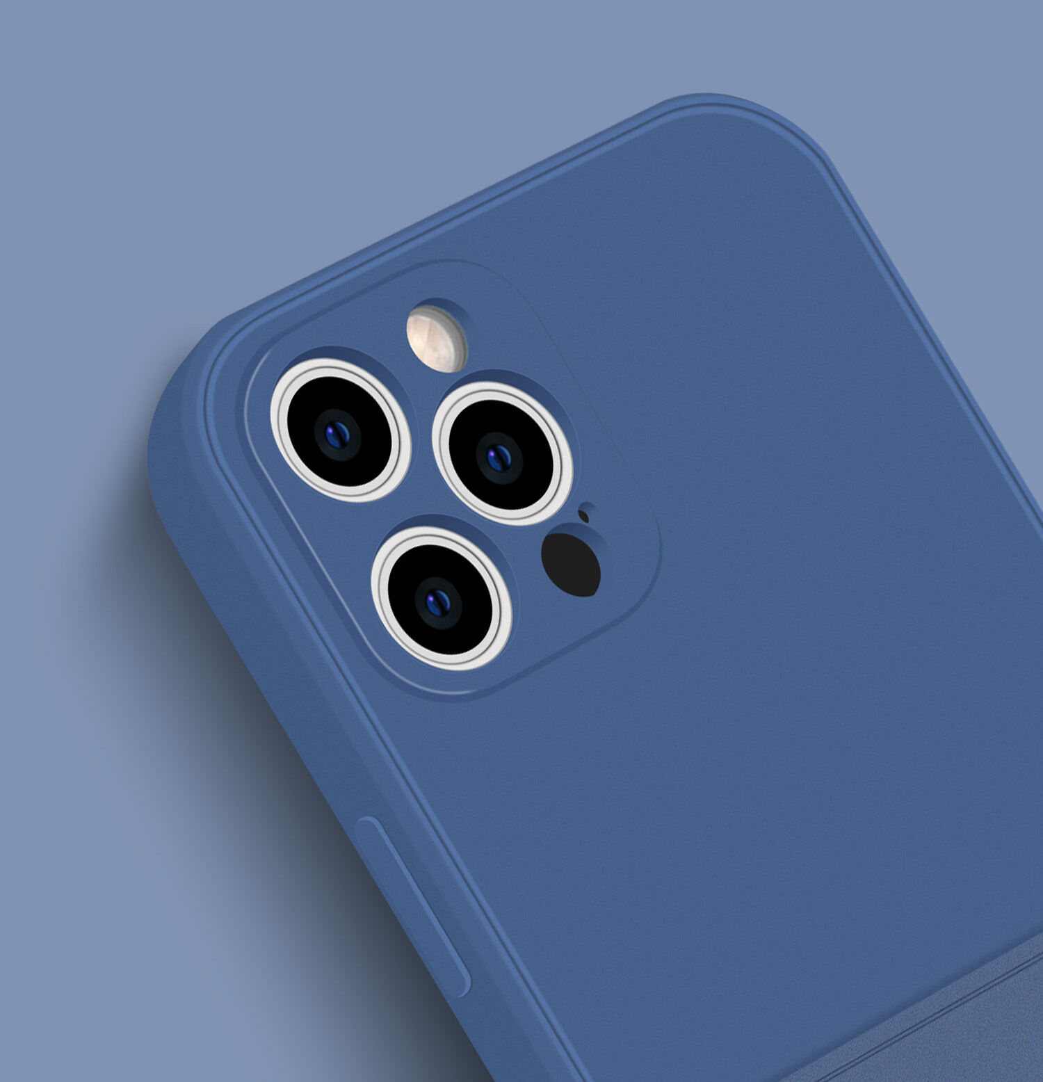 Zaščitni ovitek z žepkom za kartice za iPhone 12 Pro Max - črna