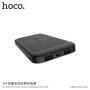 HOCO elegantna 10000mAh banka za napajanje z brezžičnim polnjenjem za Apple iPhone - črna