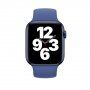Natakljiv silikonski pašček za Apple Watch Ultra 49mm / 46mm / 45mm / 44mm / 42mm - S - modro