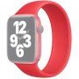 Natakljiv silikonski pašček za Apple Watch Ultra 49mm / 46mm / 45mm / 44mm / 42mm - S - rdeče