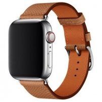 Usnjeni pašček za Apple Watch Ultra 49mm / 46mm / 45mm / 44mm / 42mm - rjava