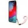 Guess Marble ovitek za iPhone 12 Pro Max - roza