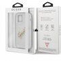 Guess Vintage Script Gold Logo ovitek za iPhone 12 Pro Max - zlati