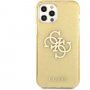 Guess Big 4G Full Glitter ovitek za iPhone 12 Pro Max - zlati