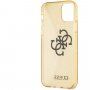 Guess Big 4G Full Glitter ovitek za iPhone 12 Pro Max - zlati