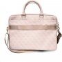 Guess 4G Metal Logo torbica za MacBook do 16" - roza