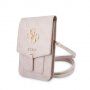 Guess 4G Metal Logo univerzalna torbica za iPhone - roza