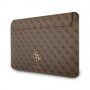 Guess 4G Metal Logo Sleeve etui za MacBook 13" / Air 13" / Pro 13" - rjava
