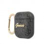 Guess 4G Script ovitek za Airpods - siva
