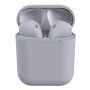 InPods 12 brezžične bluetooth slušalke s polnilnim etuijem za naprave Apple - siva