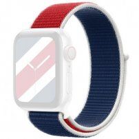 Najlonski trak z zaprtjem na velcro za Apple Watch Ultra 49mm / 46mm / 45mm / 44mm / 42mm - Velika Britanija