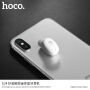 HOCO majhna brezžična Bluetooth slušalka z mikrofonom za Apple iPhone - bela