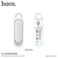 Brezžična slušalka HOCO z mikrofonom za Apple iPhone - bela