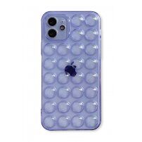 Zaščitni ovitek z mehurčki za iPhone 11 Pro - vijolična