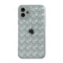 Zaščitni ovitek z mehurčki za iPhone 12 mini - siva
