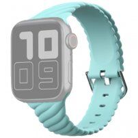 Prepleten silikonski pasek za Apple Watch 42mm / 41mm / 40mm / 38mm - modro