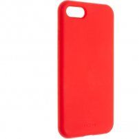 FIXED Flow silikonski etui za iPhone 7 / 8 / SE (2020) - rdeče