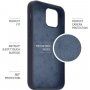 FIXED Flow silikonski etui za iPhone 11 - modro