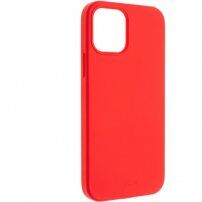 FIXED Flow silikonski etui za iPhone 12 / 12 Pro - rdeče