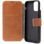 FIXED ProFit usnjen etui za iPhone 12 Pro Max - rjava