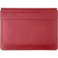 FIXED Oxford usnjen etui za MacBook Air 13" (A1932 / A2179 / A2337) - rdeče